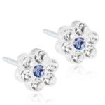 MP Daisy 5 mm, Crystal/Sapphire