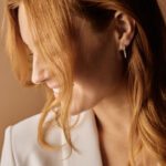 Pendant Brilliance Curved 20 mm, Crystal