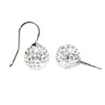 Crystal Heart Ball Pendant 12 mm