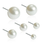 Pearl, White - olika storlekar