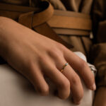 GT Bezel Tiny Ring, Aquamarine 18mm