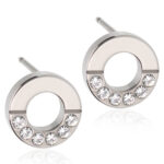 Brilliance Puck Hollow Split 6 mm Crystal
