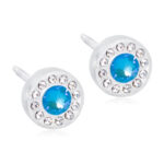 Brilliance Halo 6 mm, Crystal/Shiny Blue