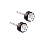 Black Titanium Bezel 5 mm, Crystal