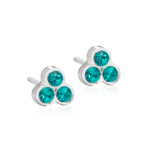 MP Clover 6 mm, Blue Zircon