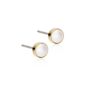 golden-titanium-bezel-pearl-5mm-white